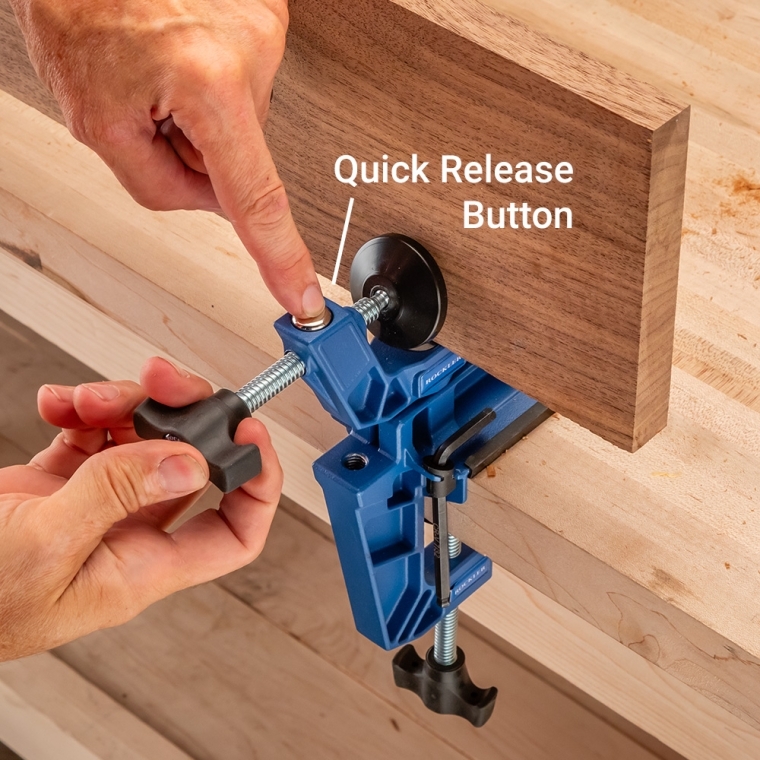 Rockler Hold-It Bench Clamps, 2-Pack - full pic 
