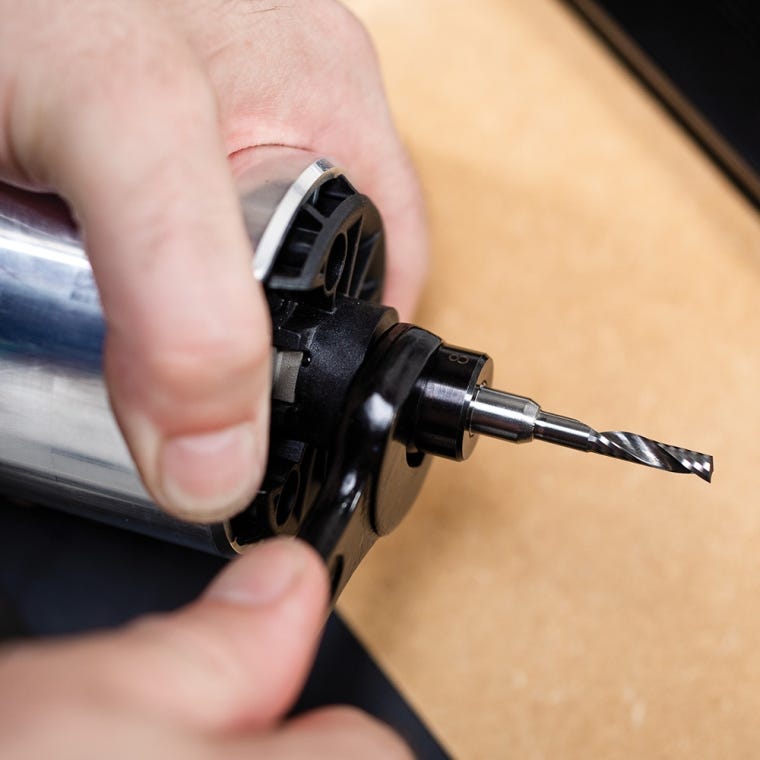 Shaper CNC 5mm x 20mm Up-Spiral O-Flute Router Bit - full pic 