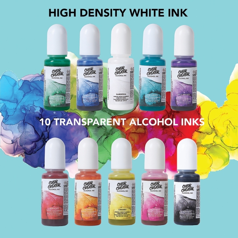 MAS Color Creator Premier Gift Pack of 20 Assorted Dyes, Powders and Glitters - full pic 