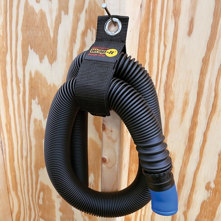 Wrap-It Heavy-Duty Hook-and-Loop Storage Straps with Grommets, (2) 10'', (2) 13'', (2) 17'' - full pic 