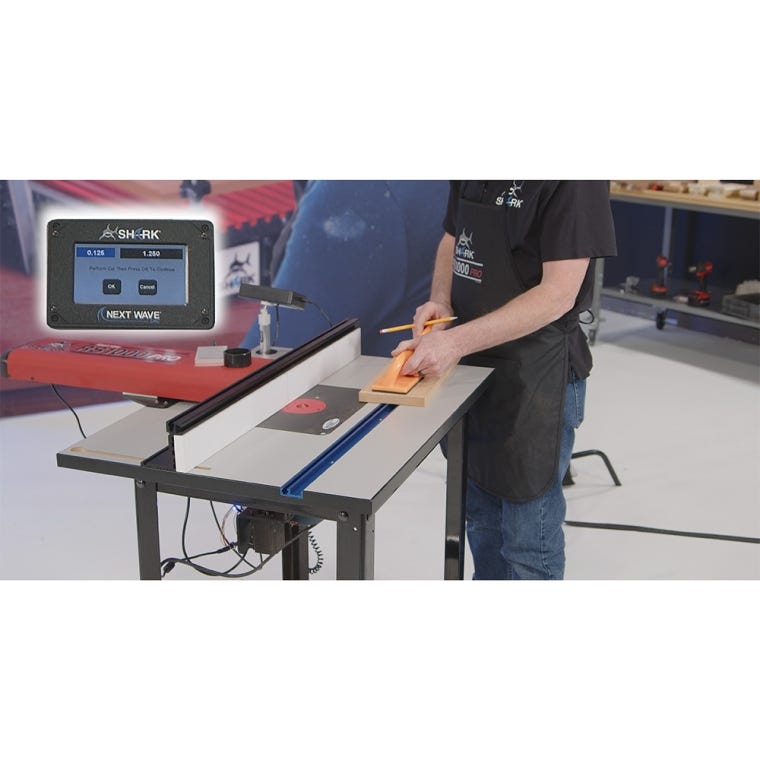 Shark RS1000 Pro CNC Fence and Lift for Router Tables - full pic 