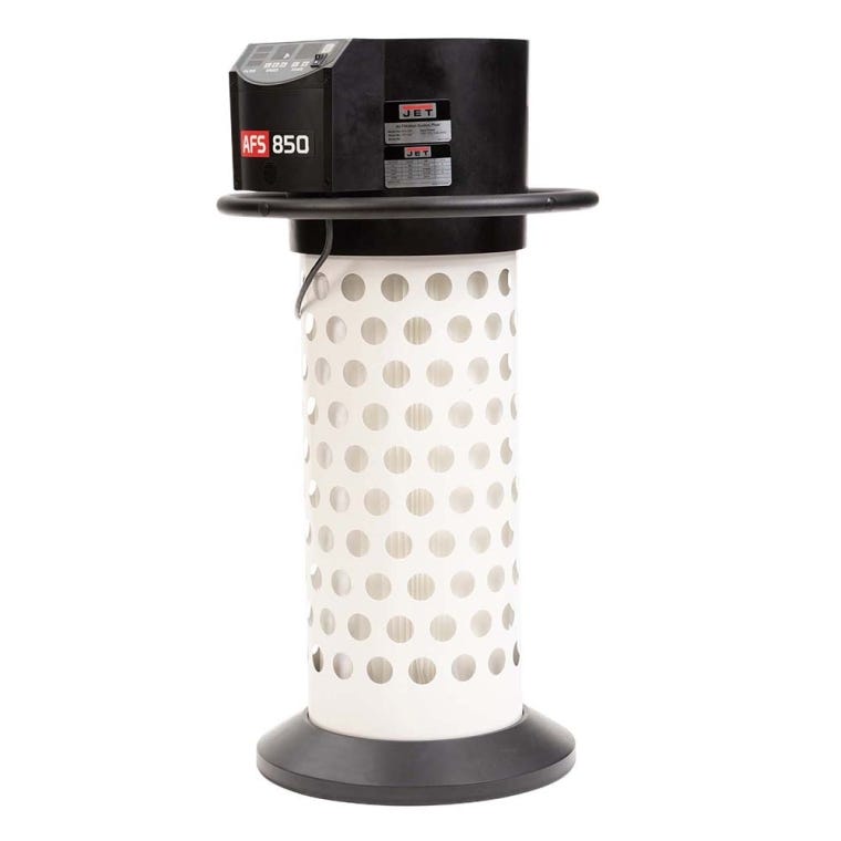 Jet Air Filtration System AFS-850, 850 CFM, 1-Phase, 120V - main pic