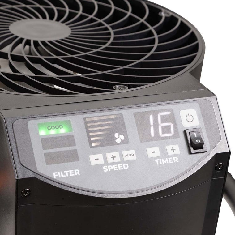 Jet Air Filtration System AFS-850, 850 CFM, 1-Phase, 120V - full pic 
