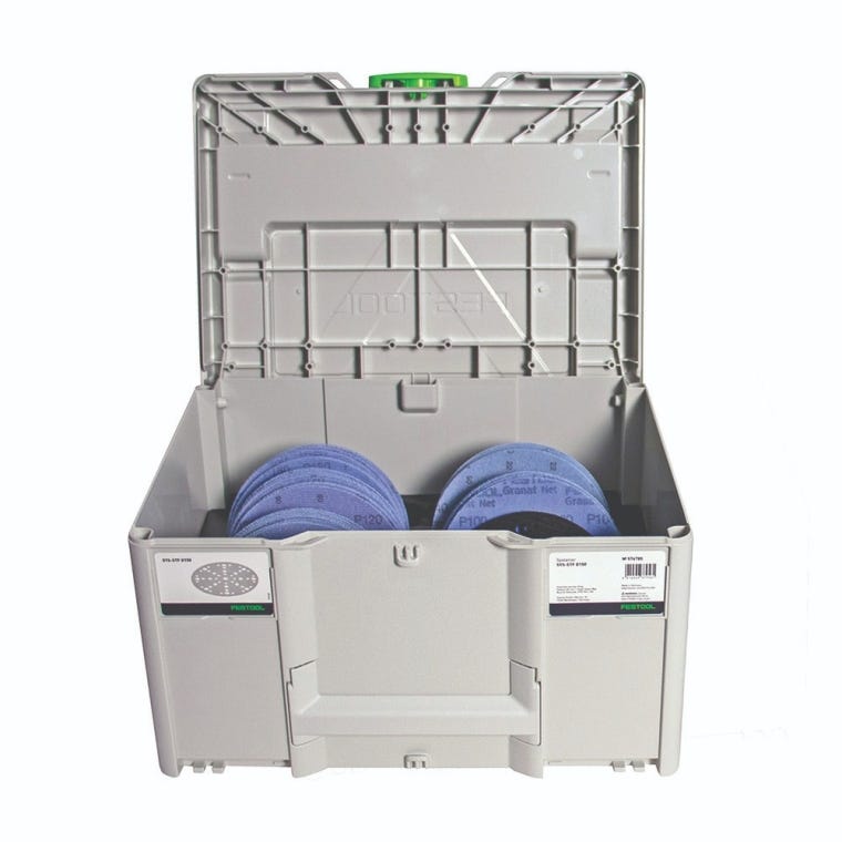 Festool Granat Net Abrasive Systainer SYS3-STF D150 GR NET-Set (578147) - main pic