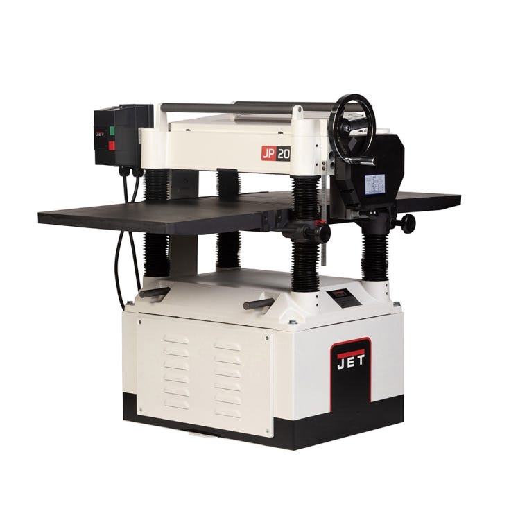 Jet Black Helical Head Planer JWP-208HH, 20'' Head, 5HP, 1PH - full pic 