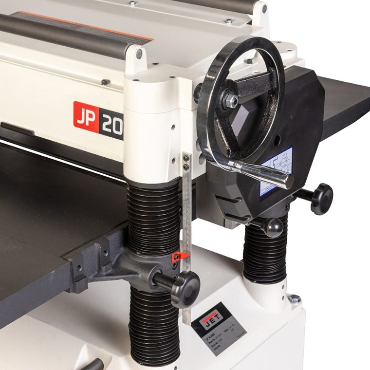 Jet Black Helical Head Planer JWP-208HH, 20'' Head, 5HP, 1PH - full pic 