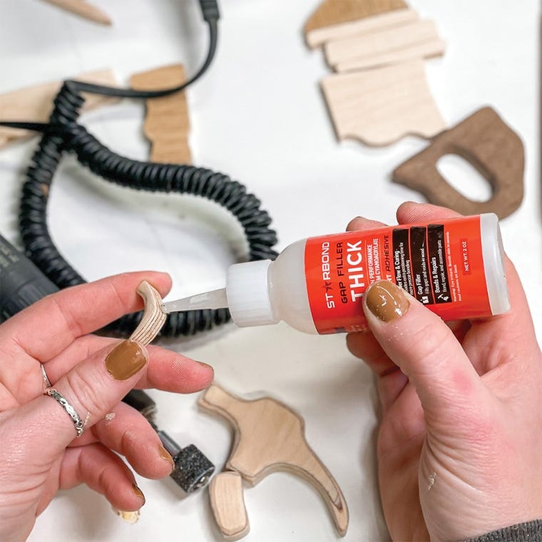 Starbond Gap-Filler Clear CA Glue, Thick Viscosity, 2 oz. - full pic 