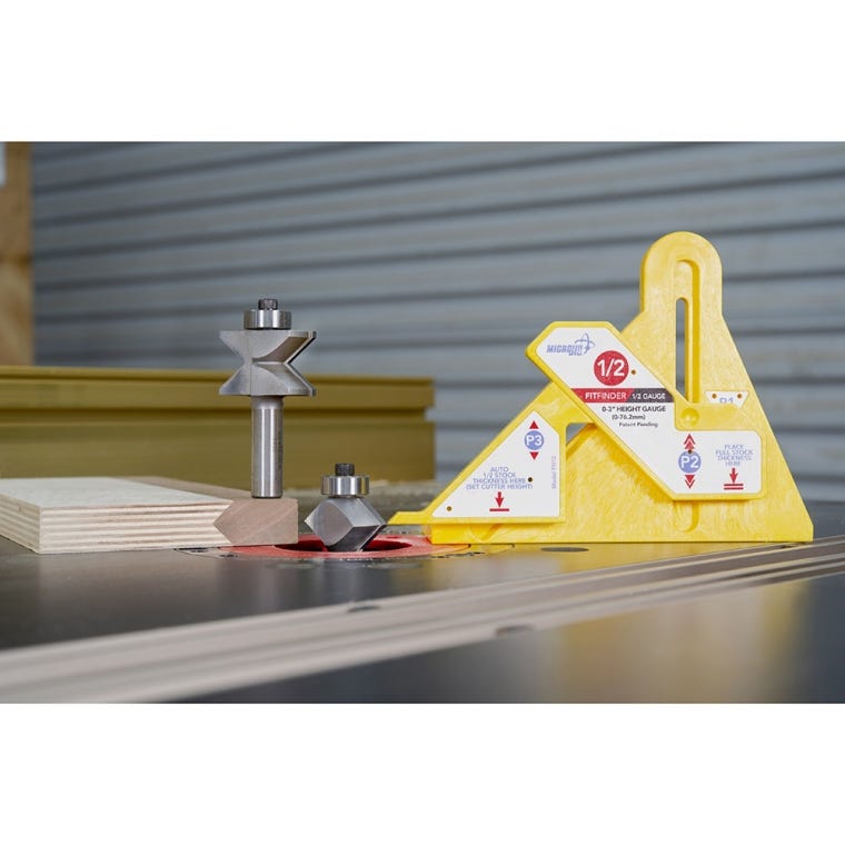Micro Jig FitFinder 1/2 Gauge Center Finder - full pic 
