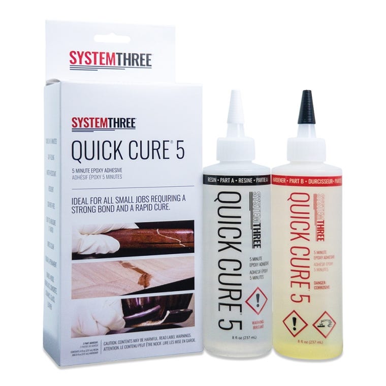 System Three Quick Cure-5 - full pic 