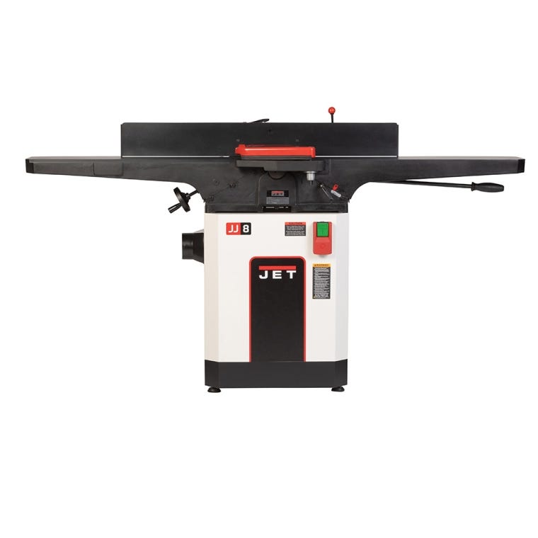 Jet Black Helical Head Jointer JWJ-8HH-BLK, 8'' Head, 2HP, 1PH, 230V - full pic 