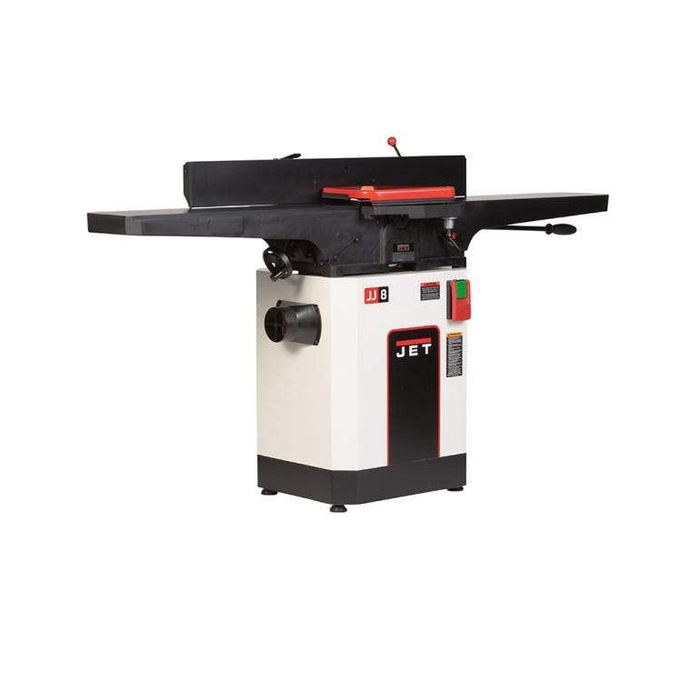 Jet Black Helical Head Jointer JWJ-8HH-BLK, 8'' Head, 2HP, 1PH, 230V - full pic 