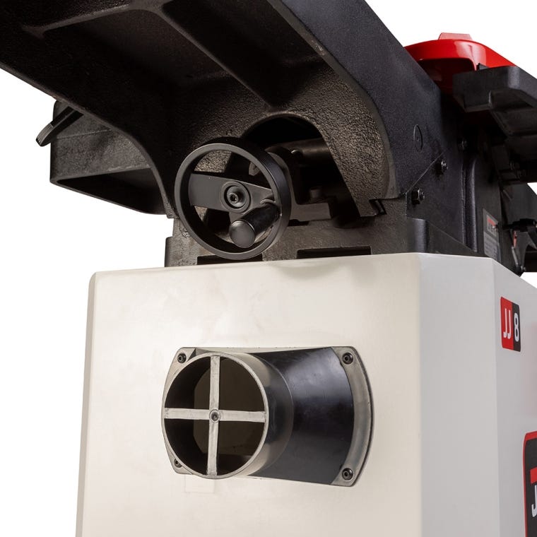 Jet Black Helical Head Jointer JWJ-8HH-BLK, 8'' Head, 2HP, 1PH, 230V - full pic 