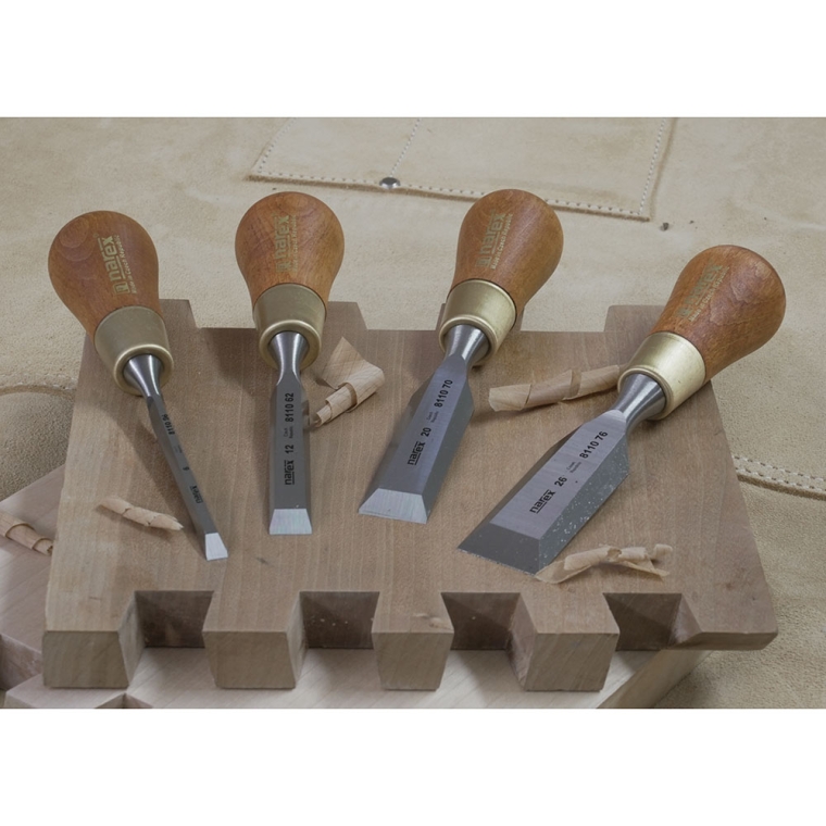 4-Piece Narex Butt Chisel Set - full pic 