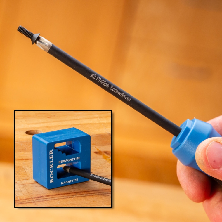 Rockler 6-Piece Screwdriver Set with Magnetizer - full pic 
