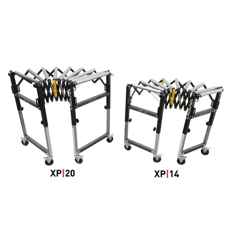 Laguna Tools XP Expandable Roller Conveyor Tables - full pic 