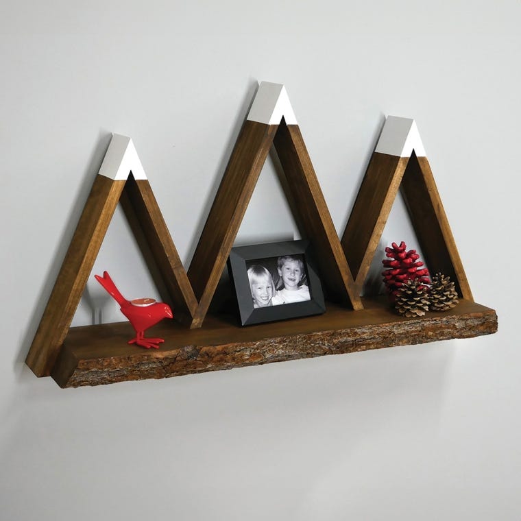 Rockler I-Semble Heavy-Duty Floating Shelf Supports, Pair - full pic 