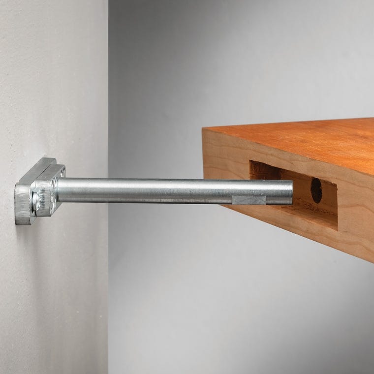 Rockler I-Semble Heavy-Duty Floating Shelf Supports, Pair - full pic 