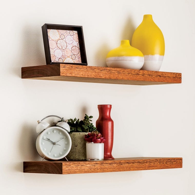 Rockler I-Semble Heavy-Duty Floating Shelf Supports, Pair - full pic 