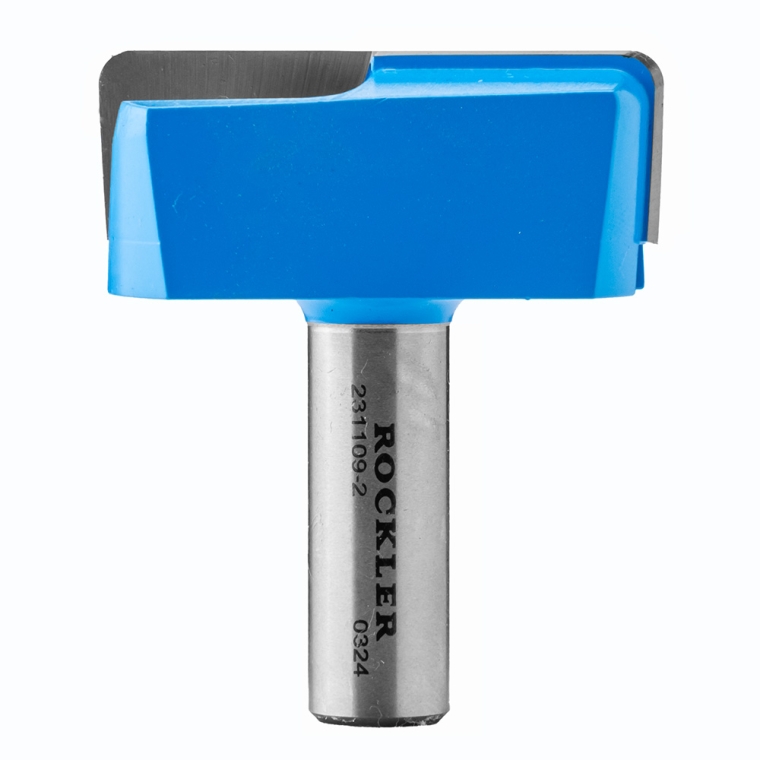 Rockler Slab Flattening Router Bit, 2'' Dia. x 11/16''H x 1/2'' Shank - full pic 