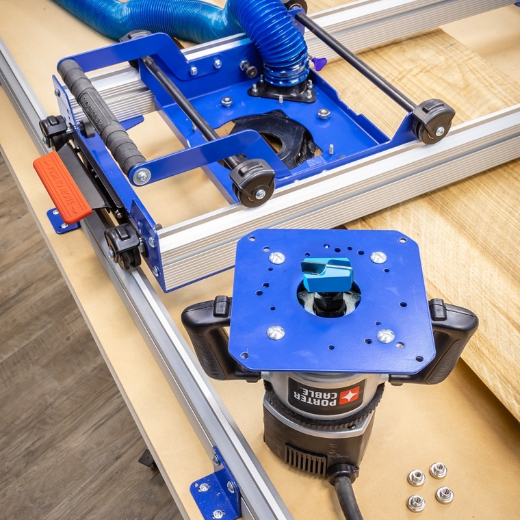 Rockler Slab Flattening Router Bit, 2'' Dia. x 11/16''H x 1/2'' Shank - full pic 