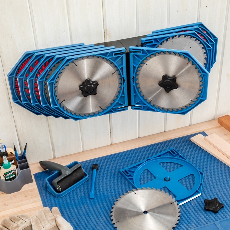 Rockler Saw Blade Storage System - full pic 