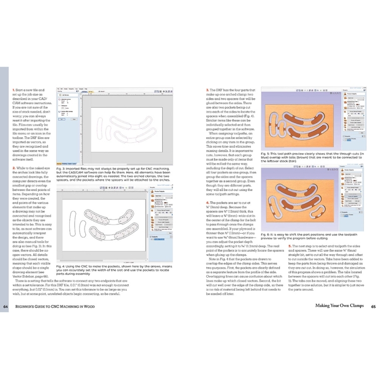 Beginner's Guide to CNC Machining in Wood, Paperback Book - full pic 