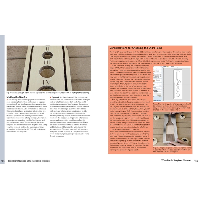 Beginner's Guide to CNC Machining in Wood, Paperback Book - full pic 