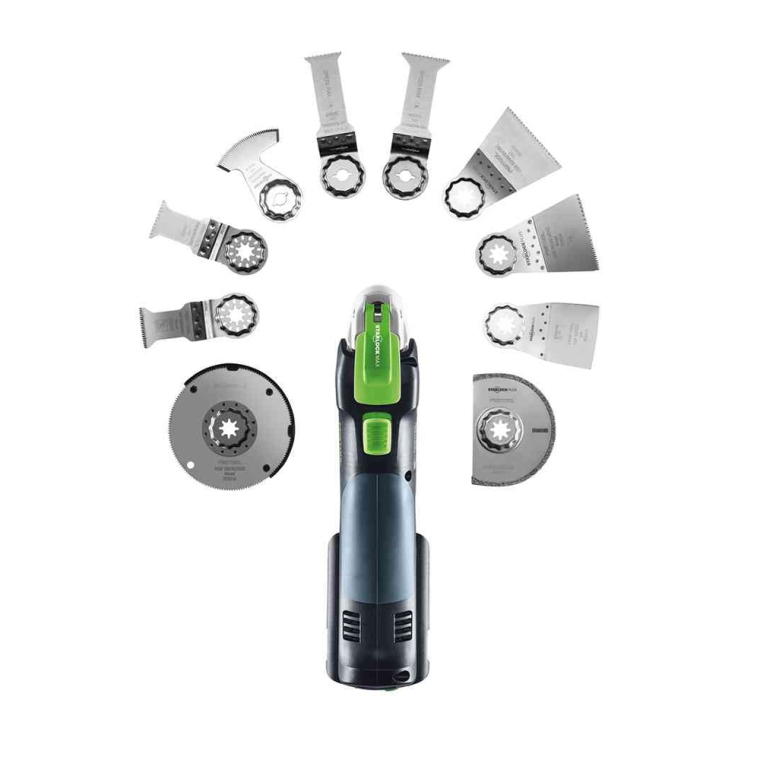 Festool Wood Saw Blade for Oscillating Multi-Tool, HSB 50/65/J/OSC/5, 2-1/2''W x 2''L, 5-Pack (203332) - full pic 