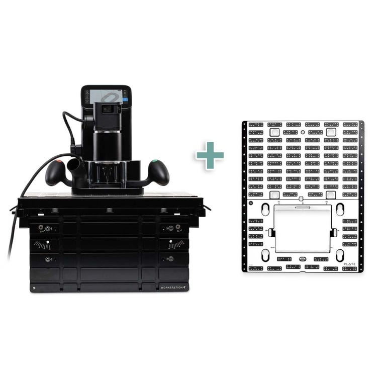Shaper Origin Handheld CNC Router with Plate and Workstation Packages - full pic 