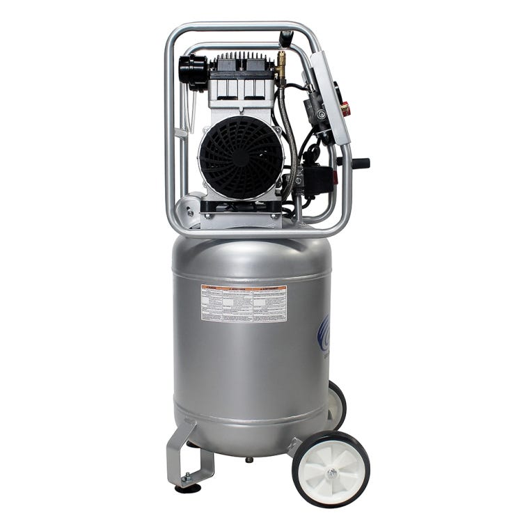 California Air Tools Ultra Quiet Air Compressor 10020C, 2HP, 10-Gallon Steel Tank - full pic 