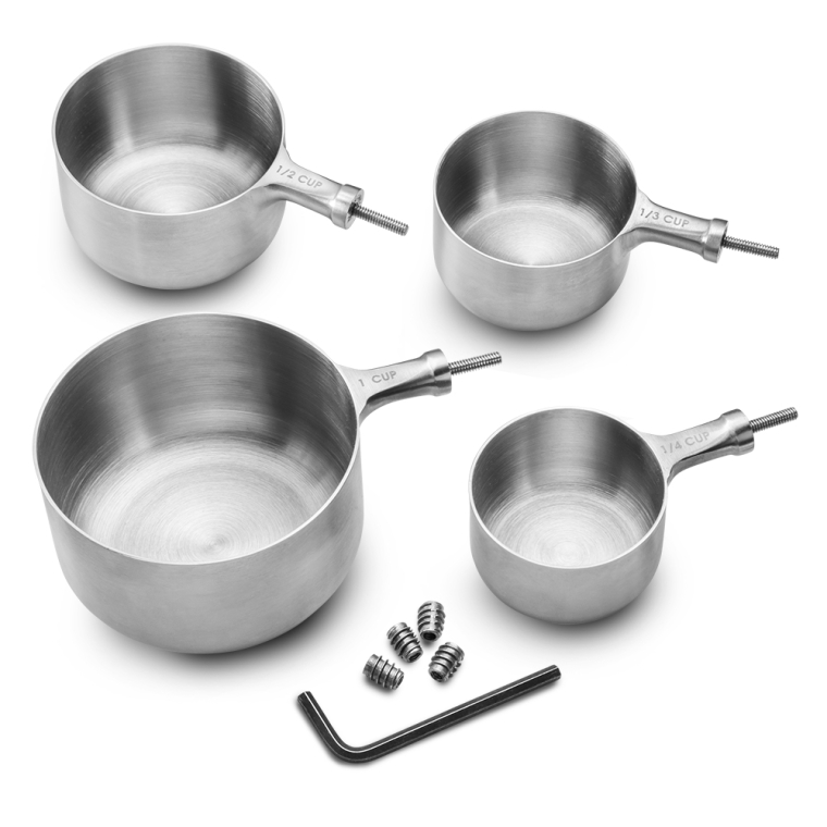 Rockler Measuring Cup Turning Hardware Kit, 4-Piece - full pic 