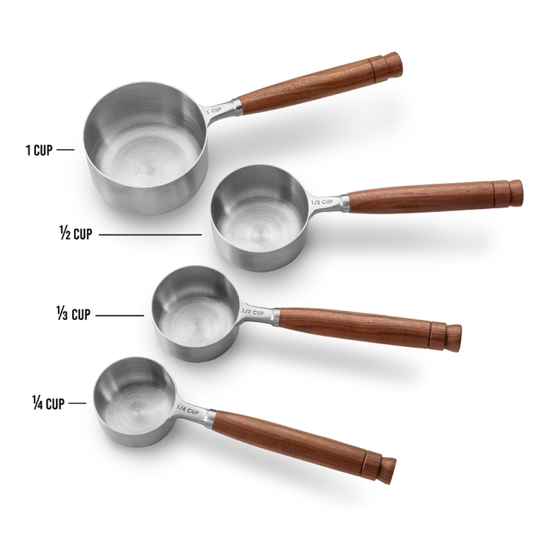 Rockler Measuring Cup Turning Hardware Kit, 4-Piece - full pic 