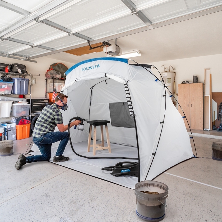 Rockler Dual-Access Spray Booth - full pic 