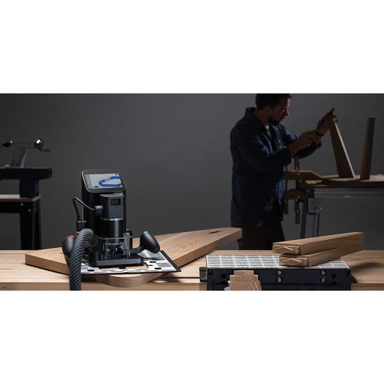 Shaper Origin Handheld CNC Router with Plate and Workstation Packages - full pic 