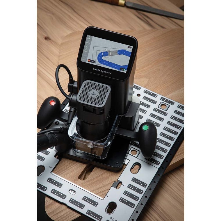 Shaper Origin Handheld CNC Router with Plate and Workstation Packages - full pic 