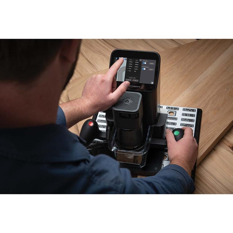 Shaper Origin Handheld CNC Router with Plate and Workstation Packages - full pic 