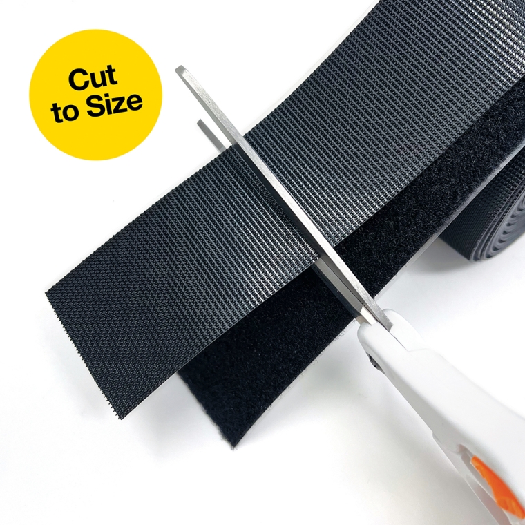Wrap-It Stick 'Em Adhesive-Backed Hook-And-Loop Roll, 15' x 1'' - full pic 