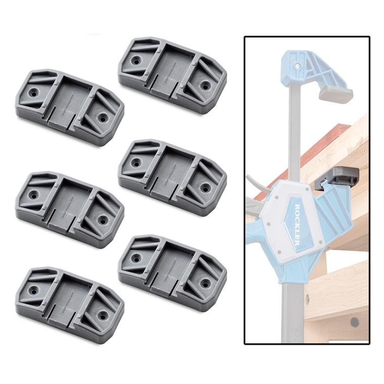 Specialty Jaw Attachment Set for Rockler Heavy-Duty Spring-Loaded and One-Handed Bar Clamps - full pic 