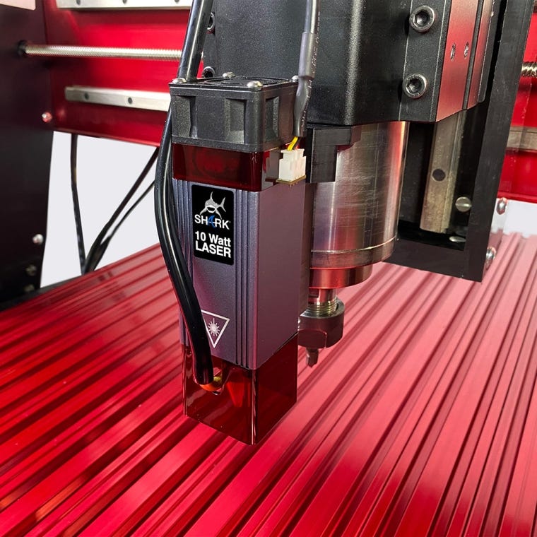 Next Wave CNC 10W Laser Kit for CNC Shark - full pic 
