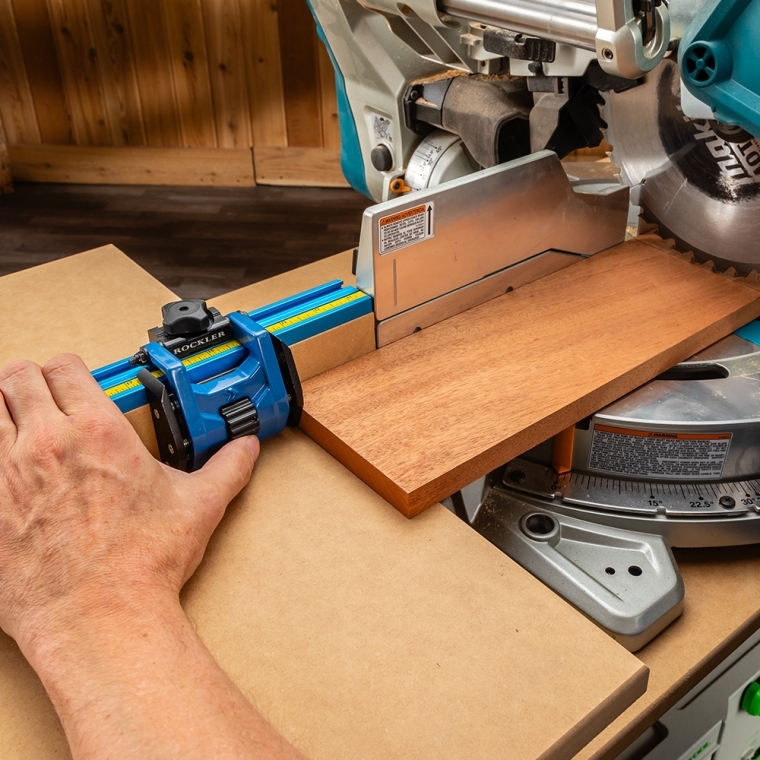 Rockler Micro-Adjust Fence Flip Stop - full pic 