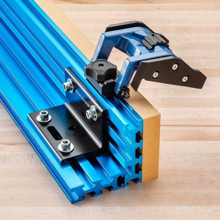 Rockler Micro-Adjust Fence Flip Stop - full pic 