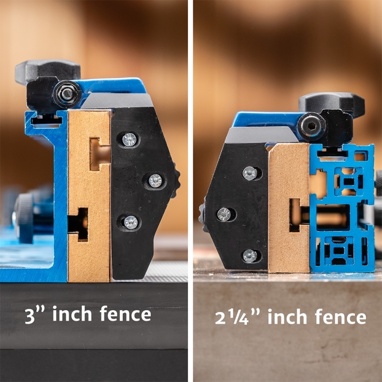 Rockler Micro-Adjust Fence Flip Stop - full pic 