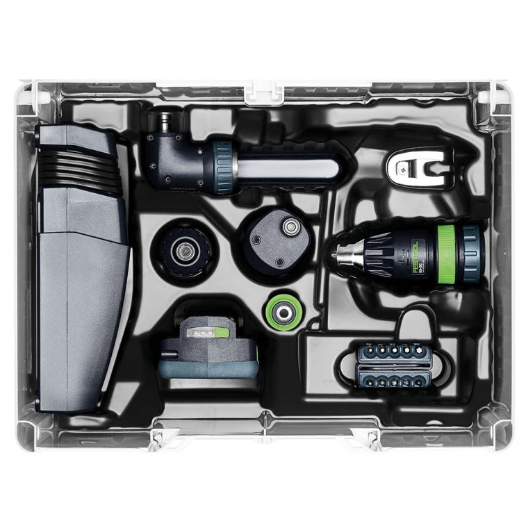 Festool Cordless Drill CXS 18 HPC4.0 I-Set (576889) - full pic 