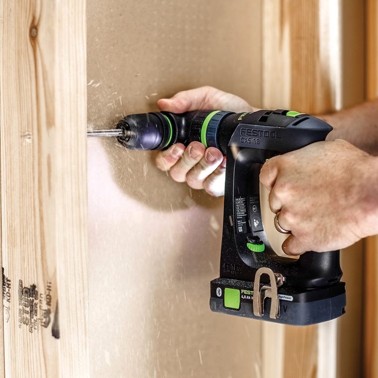 Festool Cordless Drill CXS 18 HPC4.0 I-Set (576889) - full pic 