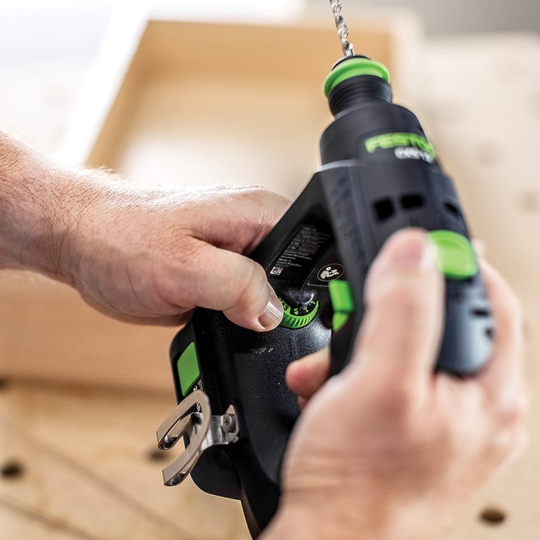 Festool Cordless Drill CXS 18 HPC4.0 I-Set (576889) - full pic 