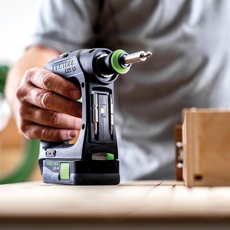 Festool Cordless Drill CXS 18 HPC4.0 I-Set (576889) - full pic 