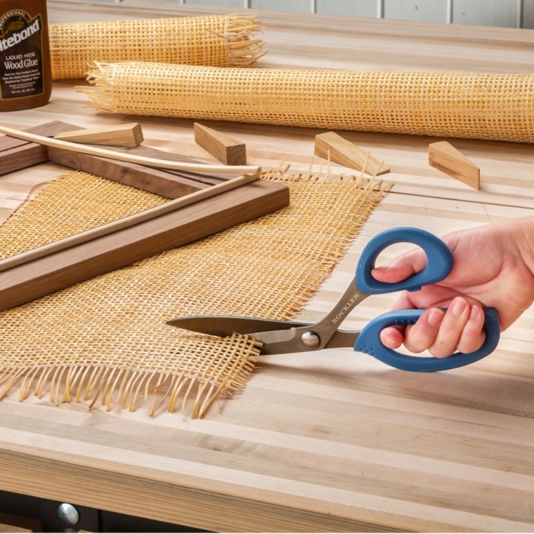 Rockler 10'' Shop Shears with Sheath - full pic 
