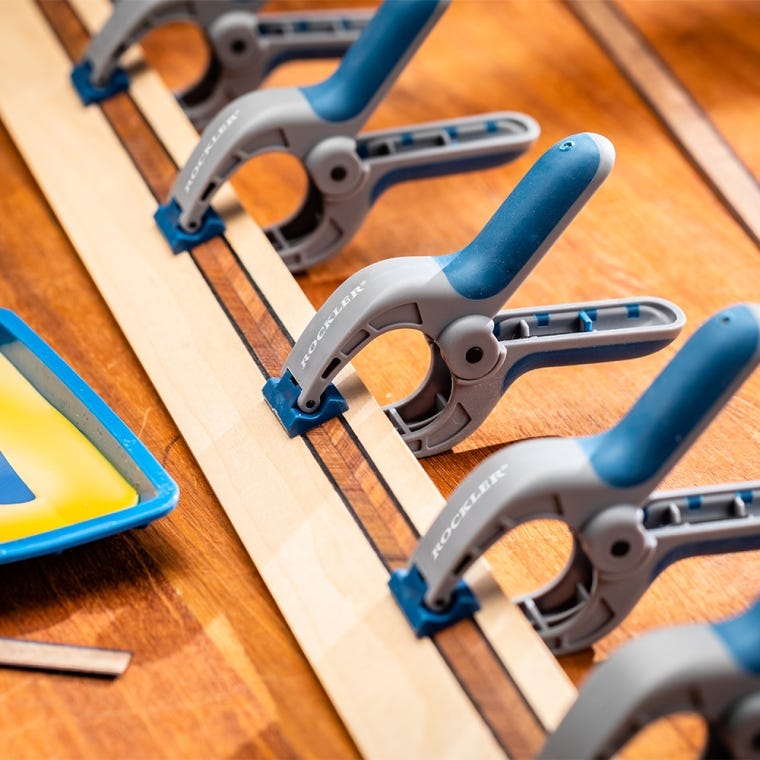 Rockler Small Spring Clamps, 6-Pack - full pic 