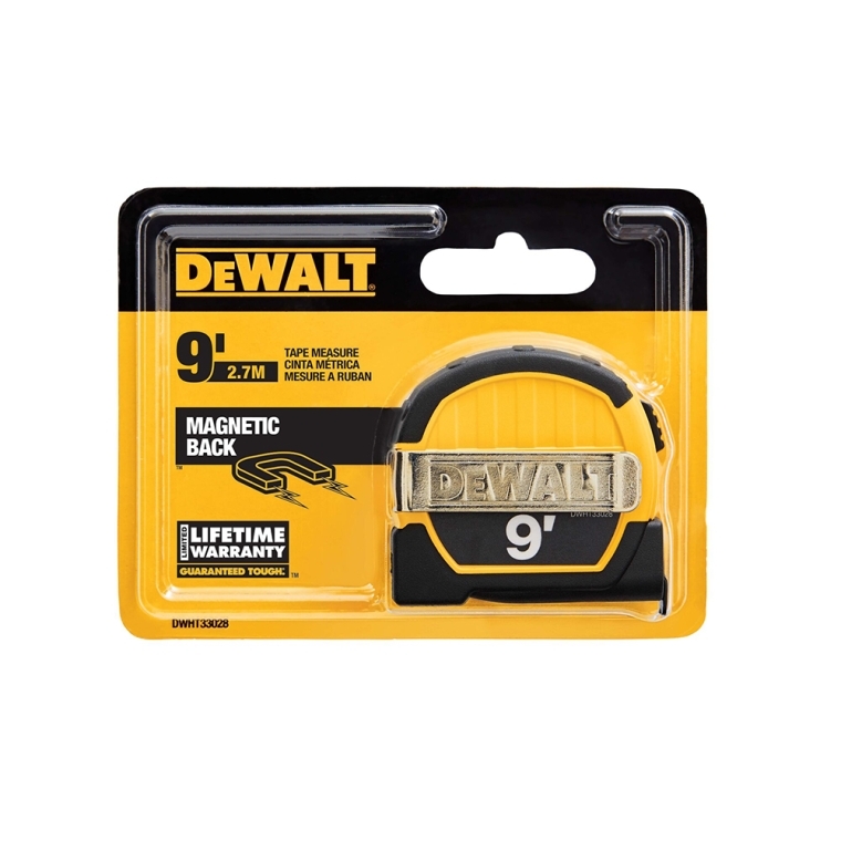 DeWalt 9' Magnetic Pocket Tape Measure - full pic 