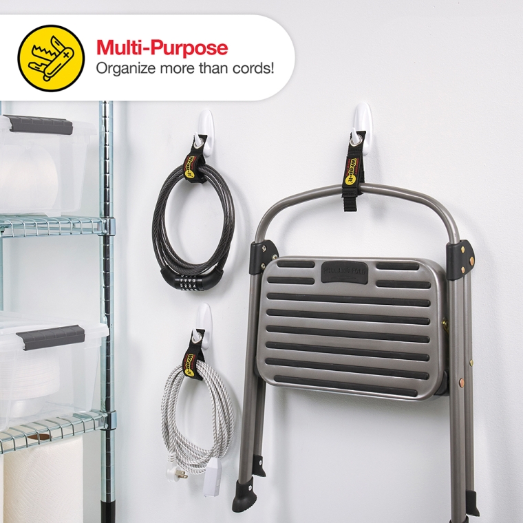 Wrap-It Heavy-Duty Hook-and-Loop Storage Straps with Grommets - full pic 